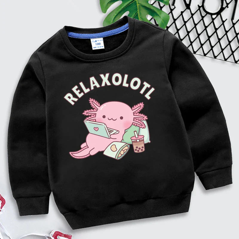 Axolotl Pullover Hoodie