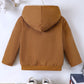 Milk Chocolate Hooded Jacket