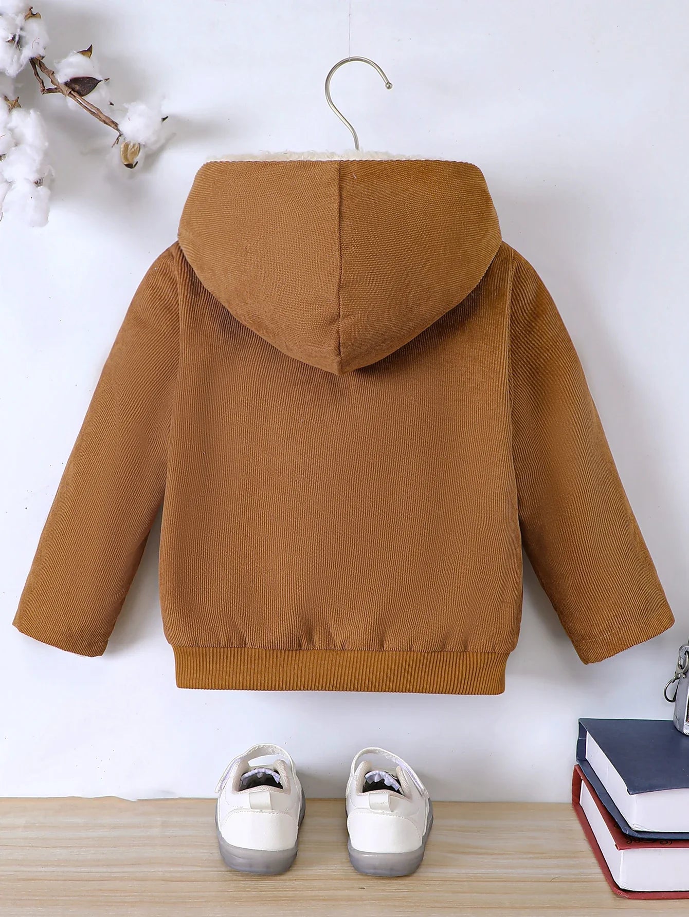 Milk Chocolate Hooded Jacket