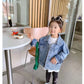 “Baby Bunny” Girls Long Sleeve Denim Coat