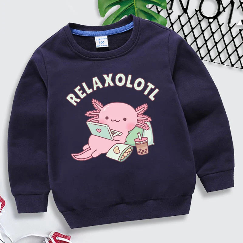 Axolotl Pullover Hoodie