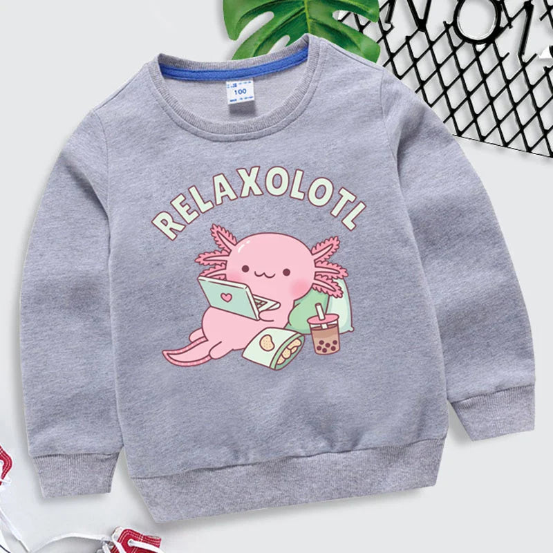 Axolotl Pullover Hoodie