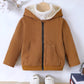 Milk Chocolate Hooded Jacket